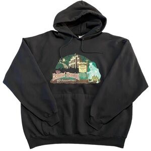 Disneyland Haunted Mansion Ride Cast Member Sweatshirt 40th Anniversary Ghost 2X